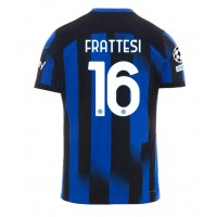 Dres Inter Milan Davide Frattesi #16 Domáci 2023-24 Krátky Rukáv